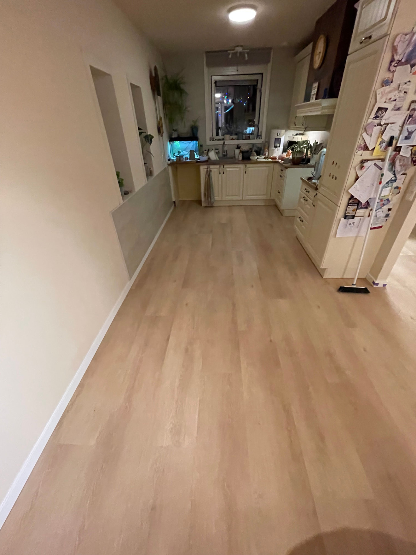 PVC keuken licht eiken in Zaandam