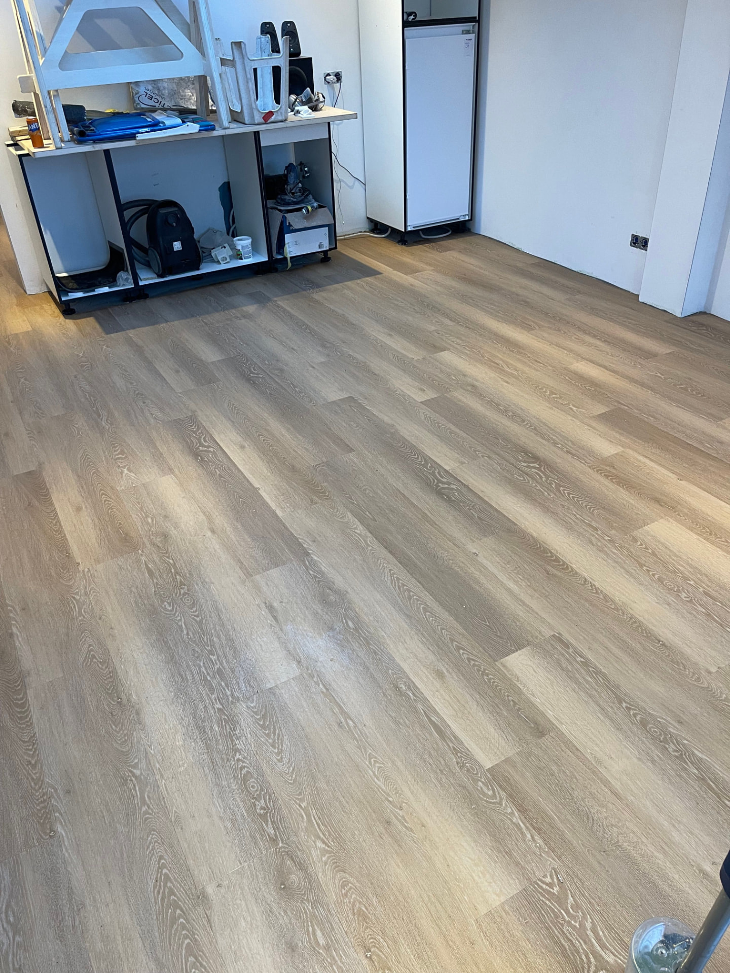 PVC vergrijsd eiken kamer in Amsterdam